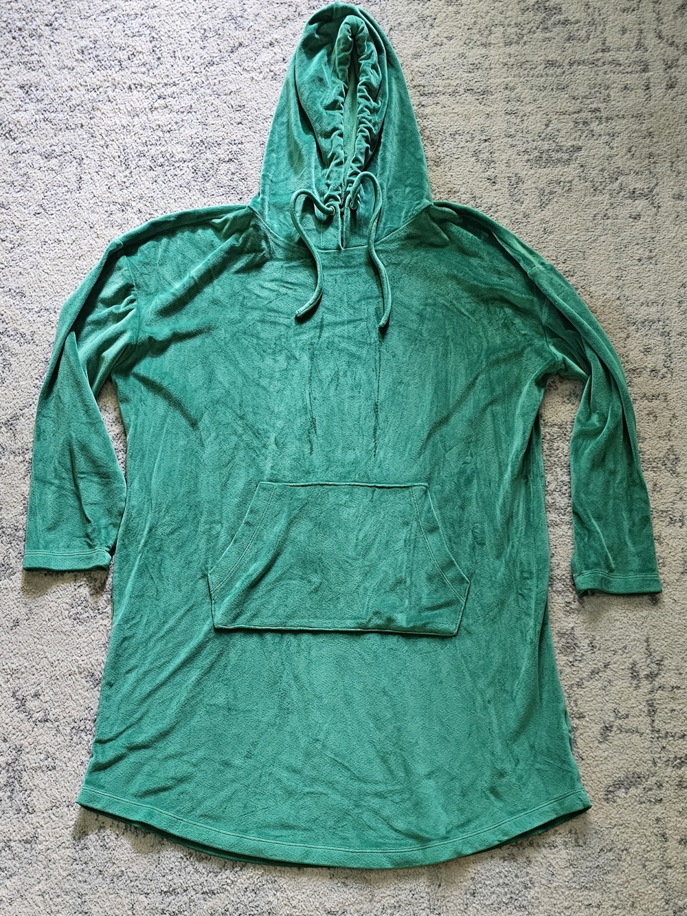 NY&CO Green Velvet Nightgown XL